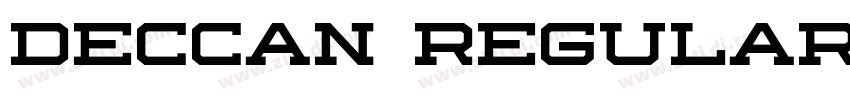 Deccan Regular字体转换 Deccan Regular字体转换